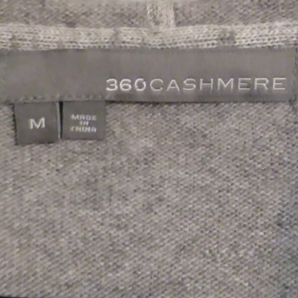 360 Cashmere Heather Gray Knit Sweater Tunic - Picture 2 of 5